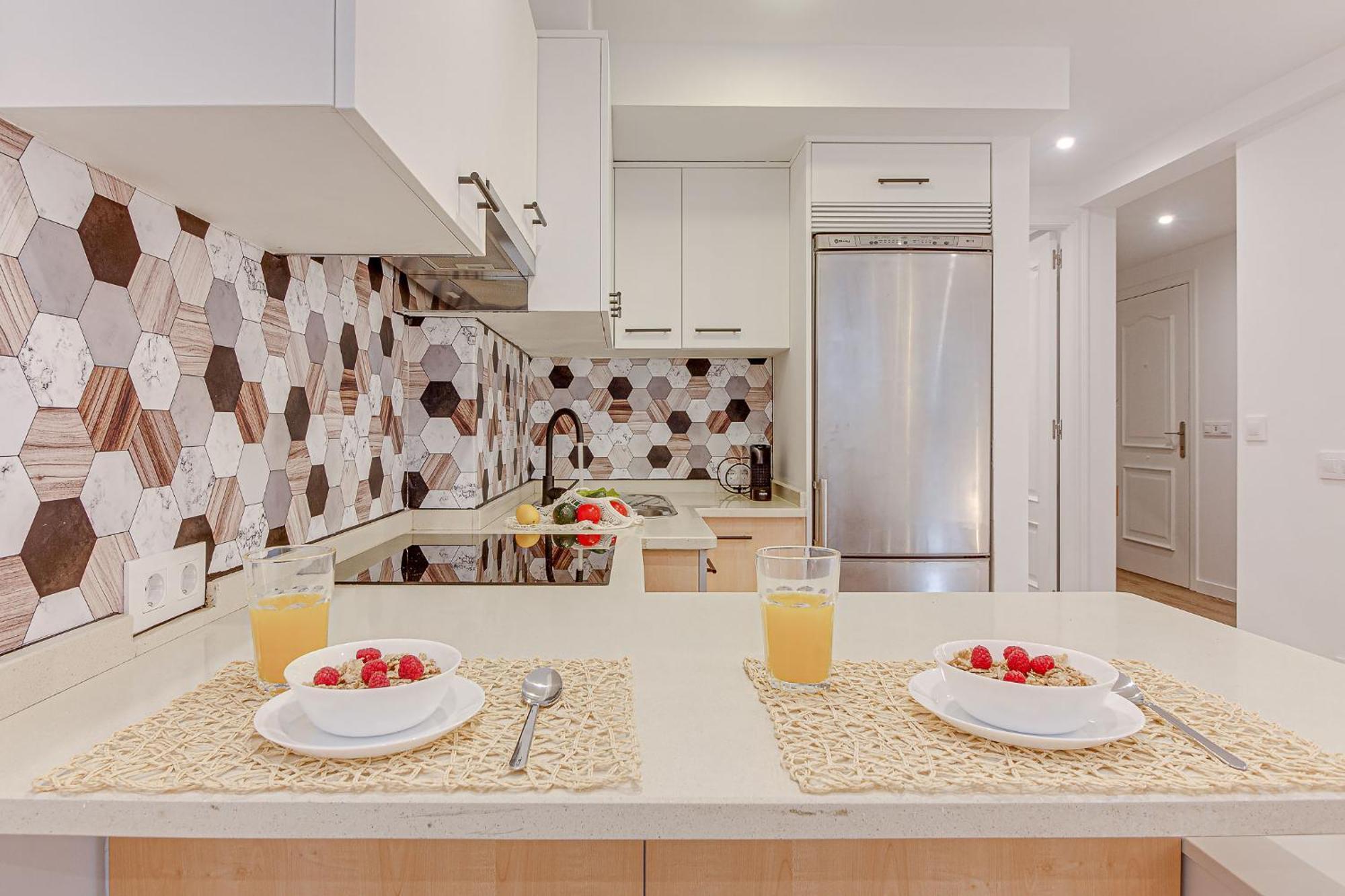 Diseno A Coruna Con Garaje Gratis By Theblueapartments Com Eksteriør billede