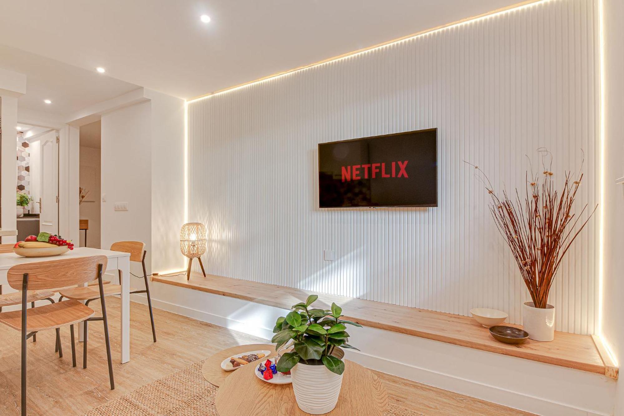 Diseno A Coruna Con Garaje Gratis By Theblueapartments Com Eksteriør billede