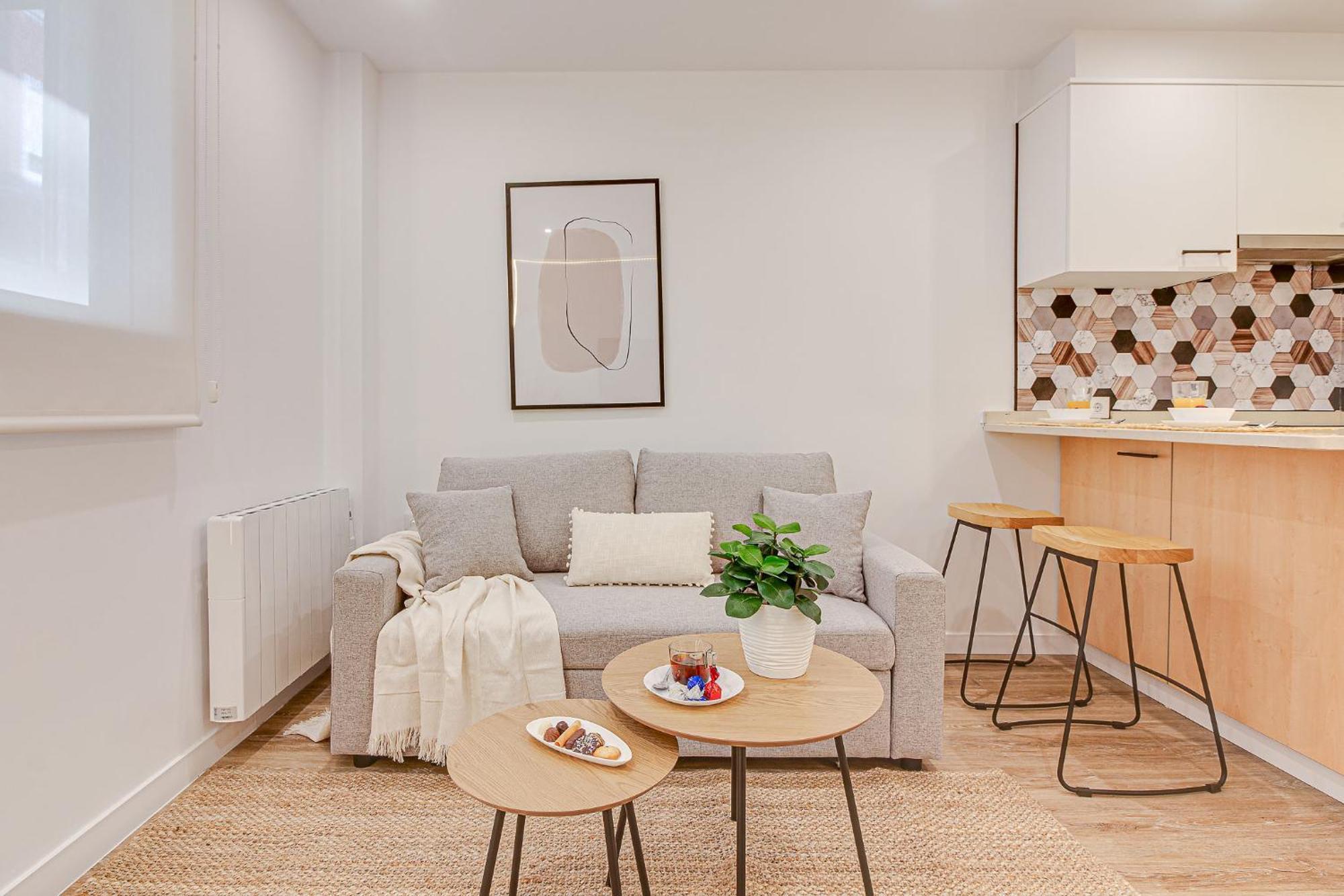 Diseno A Coruna Con Garaje Gratis By Theblueapartments Com Eksteriør billede