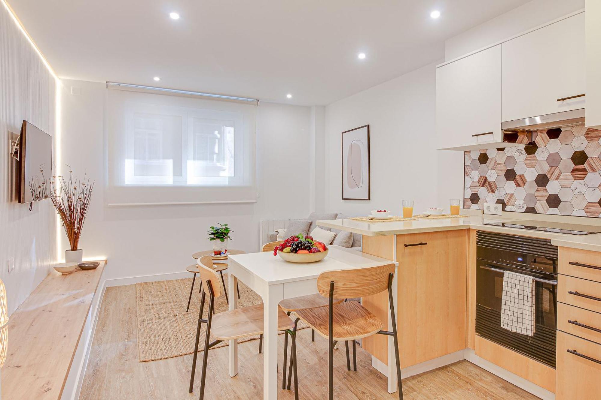 Diseno A Coruna Con Garaje Gratis By Theblueapartments Com Eksteriør billede
