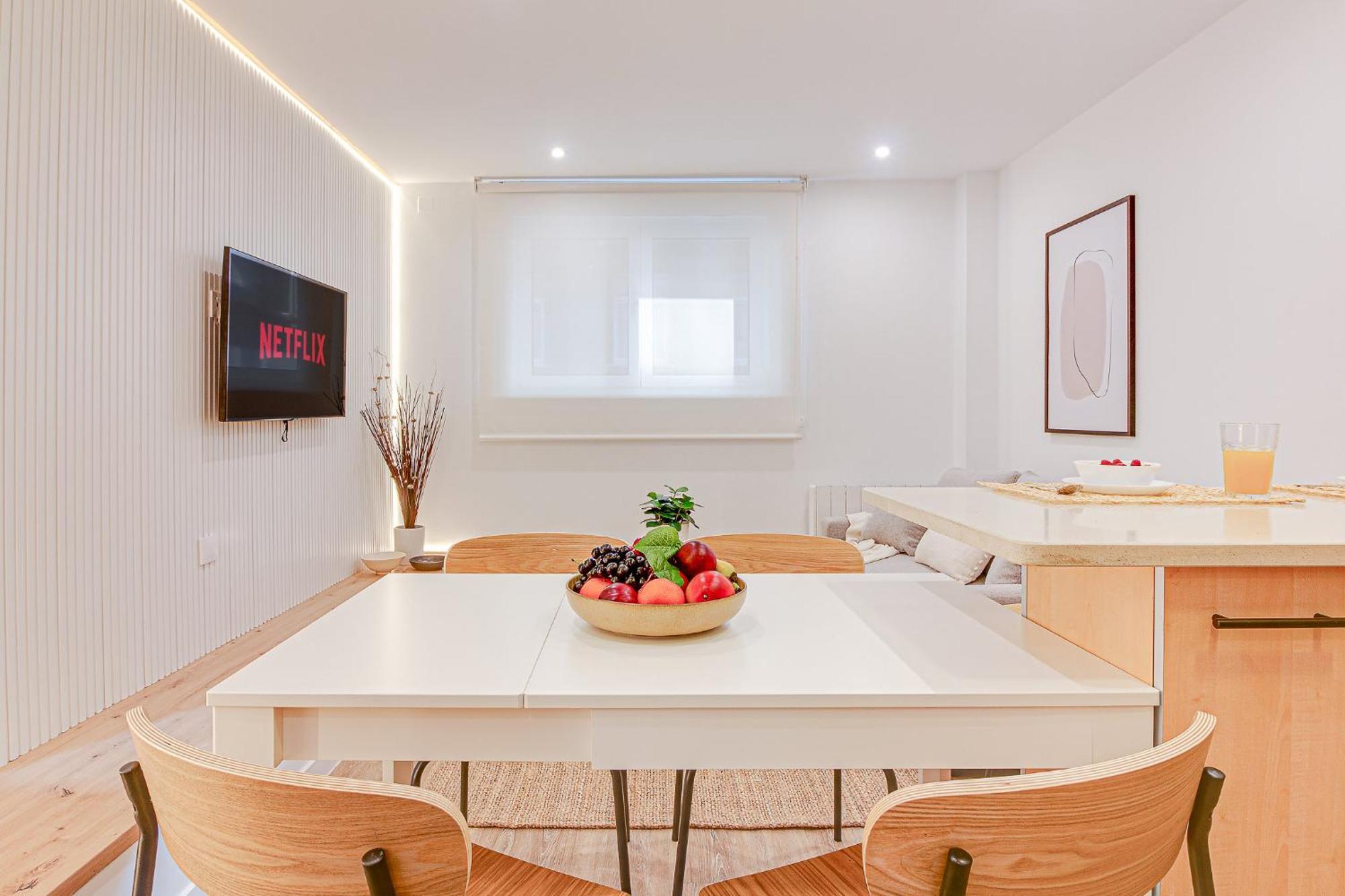 Diseno A Coruna Con Garaje Gratis By Theblueapartments Com Eksteriør billede